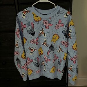 Disney Winnie the Pooh Blue Sweatshirt